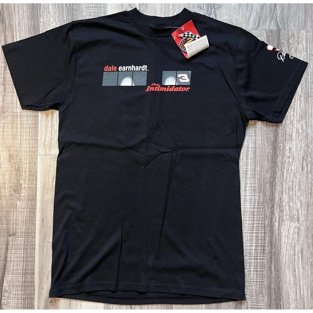 NWT Dale Earnhardt “The Intimidator” Tshirt Size Medium Double Sided Graphic